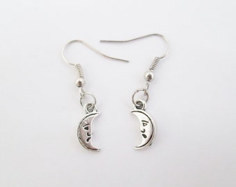 Moon earrings