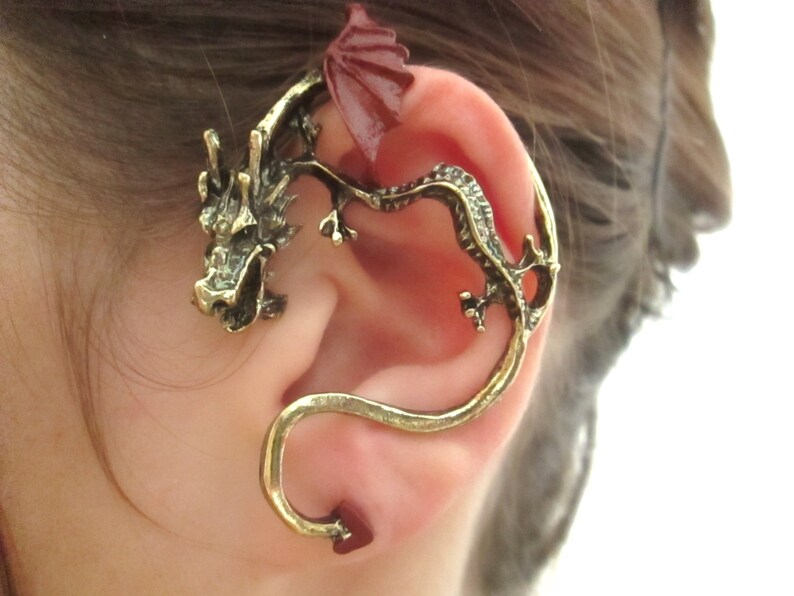 Dragon ear wrap earring Clearance