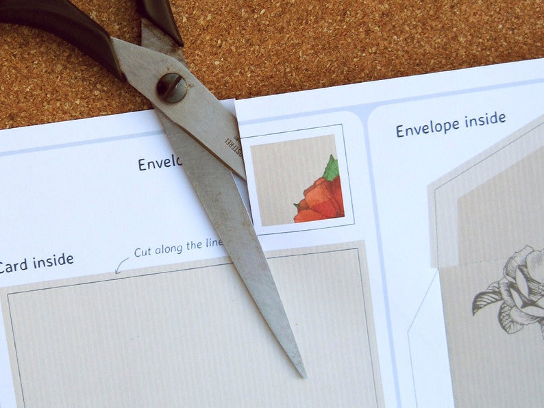 printable-thank-you-mini-card-envelope-set-rustic-rose-etsy