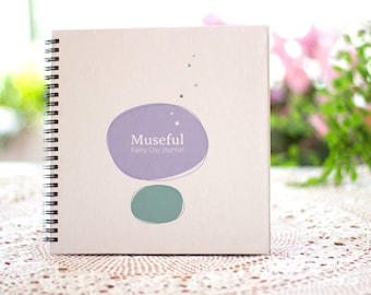 Museful Rainy Day Journal: A very personal guide to improving emotional well-being - Fill to create your very own handbook (Morning Haze)