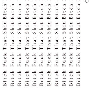 Cus Words Nail Art Decal Sticker Set CUS119 Perfect Gift