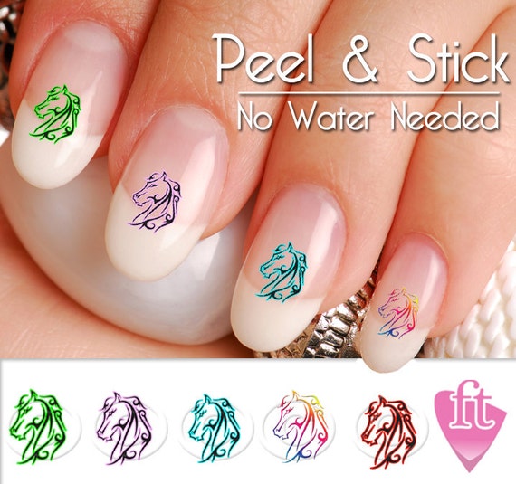 Horse Tribal Mix Western Nail Art Decal Sticker Set HOR901 Etsy image 0 - Horse Tribal Mix Western Nail Art Decal Sticker Set HOR901 Etsy