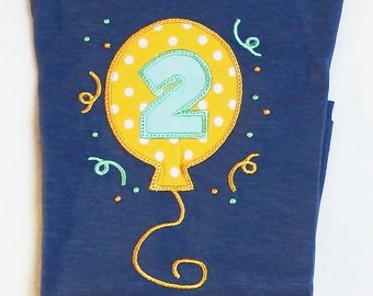 Geburtstagsshirt "Luftballon  2"