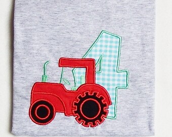 Geburtstagsshirt "Traktor 4"