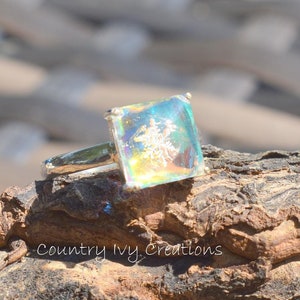 Preserved snowflake ring best sale