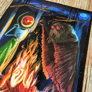 Prints &#39;Moonlit Cryptids&#39;