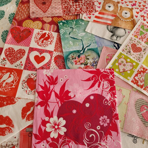 Napkins for Decoupage Etsy UK