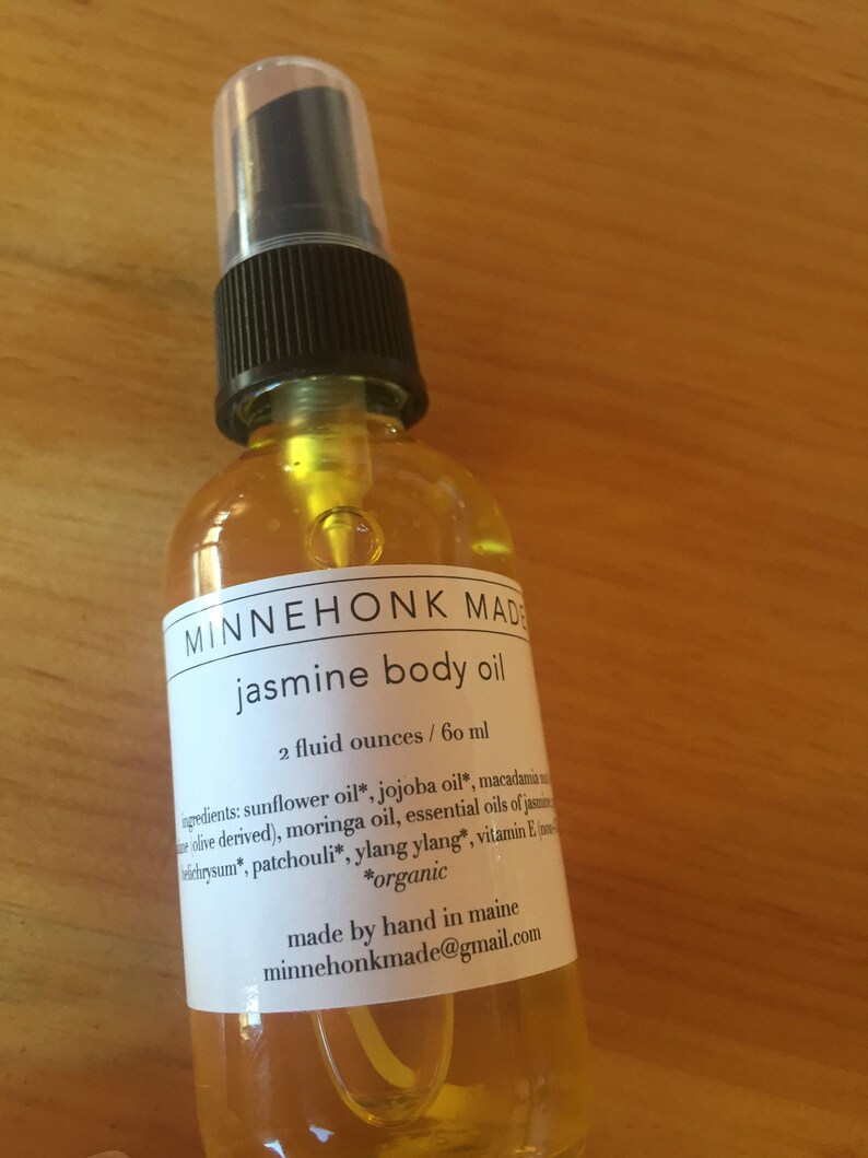 Jasmine Body Oil Etsy