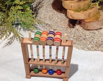 Croquet Set 2 x 2.1875 inches Timeless Minis™