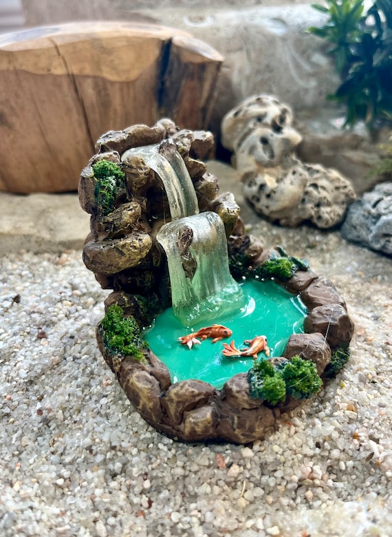 Maxpo Bassin Miniature Pour Jardin Féérique, Décoration De