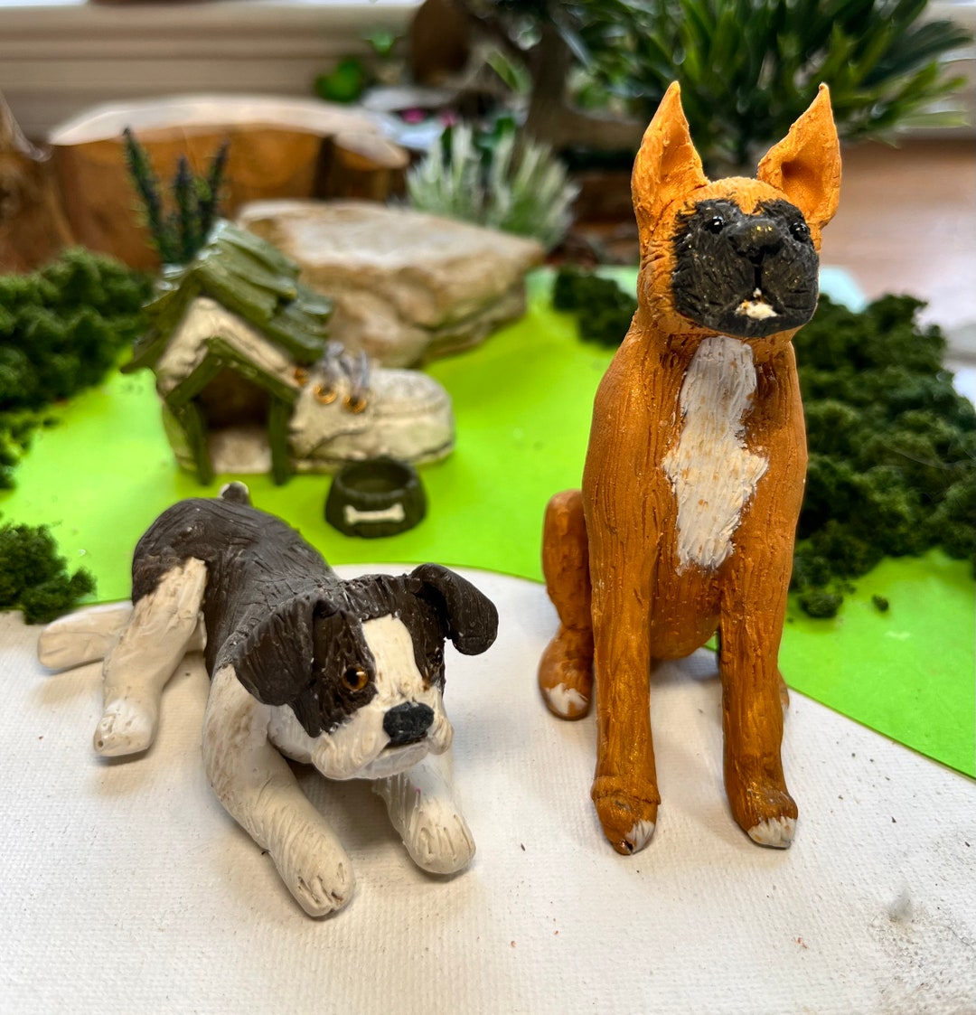 Miniature Boxer or Miniature Bulldog. Etsy