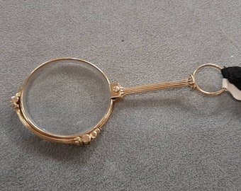 14K Antique Lorgnette   The Lorgnette weighs 28.39 Grams.  The piece is in Wonderful condition.