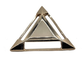 Triangle Hardware Clips Metal Pyramid Clips - Etsy