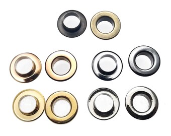 Eyelet With Washer Leathercraft Repair Grommet #24 Pick Color And Size/ 20 Sets A Pack