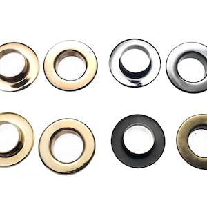 Eyelet With Washer Leathercraft Repair Grommet #26 Pick Color And Size/ 20 Sets A Pack