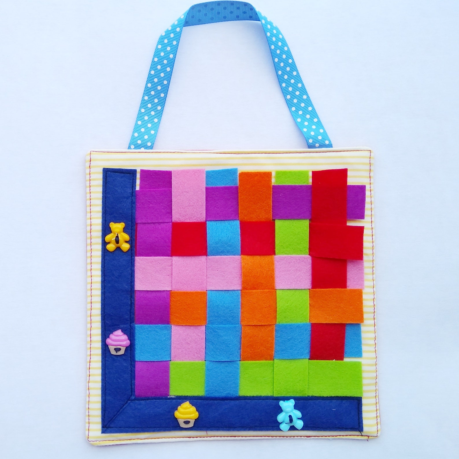 Weaving Quiet Tablet. Weaving Quiet Book Page. Etsy