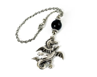 Dragon Rearview Car Mirror Charm, Dangler Hanging Ornament, Decor Gift