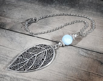 Leaf Car Mirror Charm accessories, Dangler Hanger Ornament Decoration, Drivers Gift