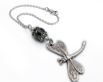 Dragonfly Car Mirror Charm Hanging Accessory, Made to order
