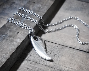 Collana Regolabile Con Denti Tribali Per Uomini E Ragazzi - Cordoncino Nero Stile Surfer - Nuova - Foto 4