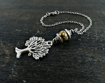 Tree of life car rear view mirror charm, accessories, Hanger, Ornament, Dangler, Gift