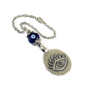 Car Rear view Mirror Charm, Car Ornament Dangler, Car Decor, Evil Eye Car Charm, New Car Gift