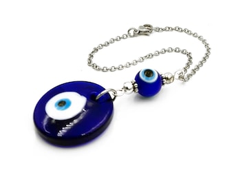Evil Eye Car Rearview Mirror Charm, Hanger, Ornament, Decor, Gift