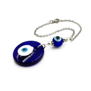 Evil Eye Car Rearview Mirror Charm, Hanger, Ornament, Decor, Gift