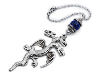 Dragon Car Charm, Rear View Mirror Accessories Decor Hanger, Gift for Him and Her
