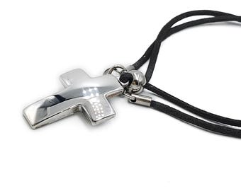 Stainless Steel Cross Necklace Jewelry Gift