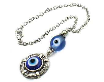 Rearview Car Mirror Charm Ornament Dangler Decoration, Evil Eye Hanging Gift