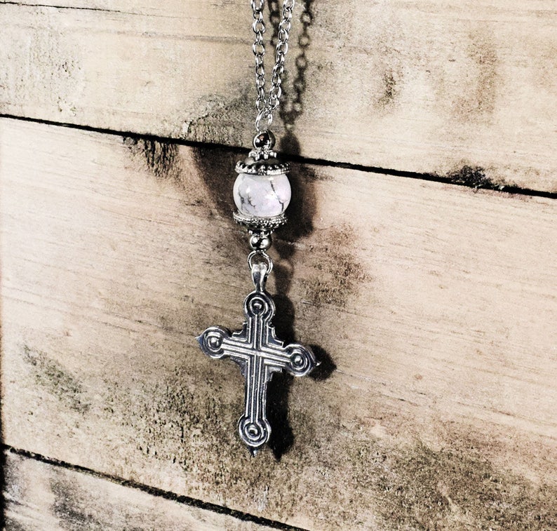 Cross car rearview mirror charm Car Hanger Ornament Etsy
