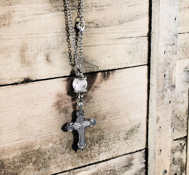 Cross car rearview mirror charm Car Hanger Ornament Etsy