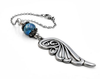 Angel Wing Car mirror charm hanger ornament Decor, Accessories Gift