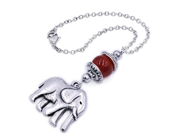 Elephant rearview mirror charm, hanger gift
