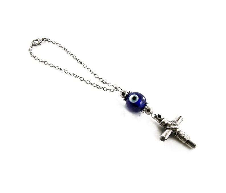 Cross Mirror Hanging Car Decoration / Dangler Rearview Etsy