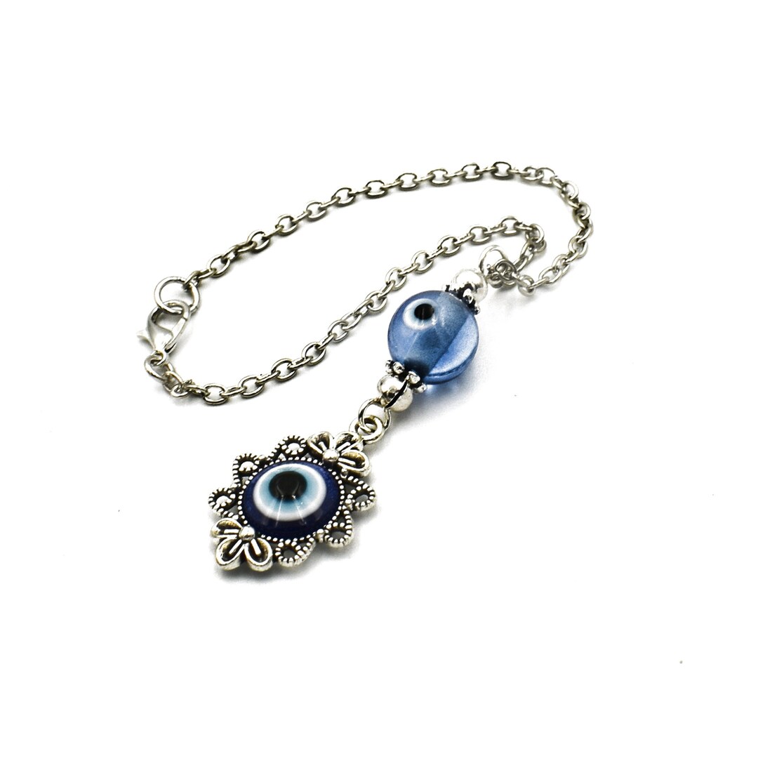 Car Mirror Charm Ornament Dangler, Evil Eye Hanger Gift Decoration