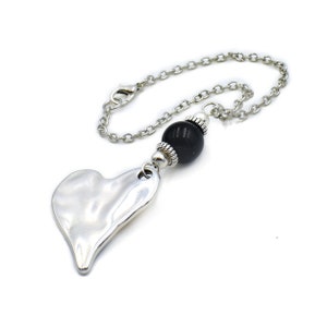 Accessoires de charme de miroir de voiture de coeur, ornement de cintre de rétroviseur, cadeau de Saint-Valentin