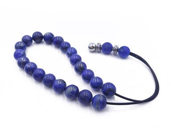 Greek Komboloi with Lapis Lazuli Beads