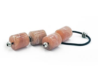 Begleri, Worry Beads with Copper Acrylic Tube Beads