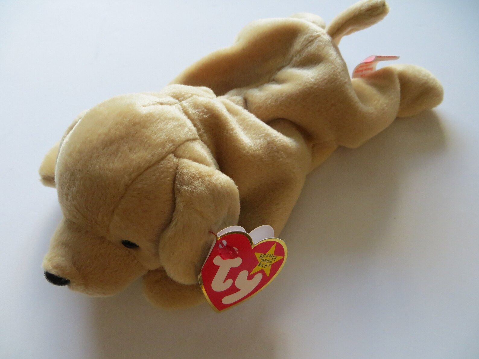 Vintage Beanie Baby Fetch Dog by Ty Inc. 1998. Etsy