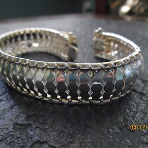 Vintage 925 Made In Italy Milor Bracelet 8 inches Long Weight 20 Grams