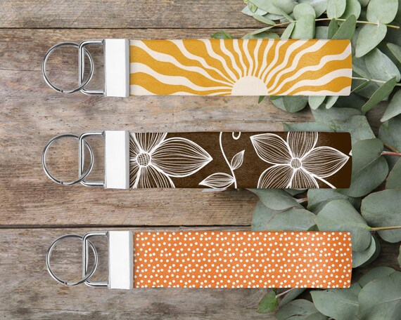Porte-clés Bracelet (wristlet) Calm Before Dawn - Multicolore - Tissu - Fabriqué Aux USA - Neuf Avec étiquettes