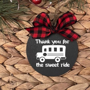 Bus Driver Ornament, 2024 Ornament, Christmas Ornament, Christmas Gift