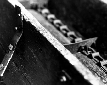 The Conveyor - B&W Fine Art Photograph - Original Wall Art