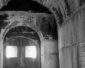 The Tunnel - B&W Fine Art Photograph - Original Wall Art