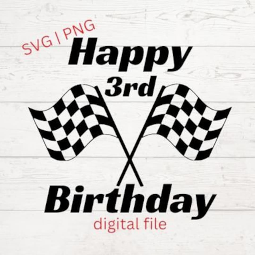 Racing File SVG, Racing Flag Design, Race Car, Race Car Birthday, Race ...