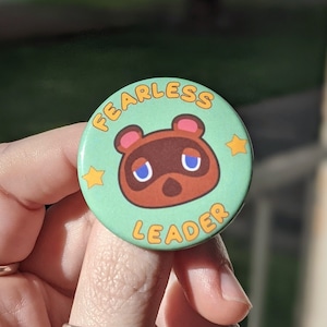 Fearless Leader Button