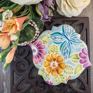 Floral/Butterfly Cookie Stencil - Flower 3 - 3 Layer Stencil