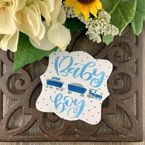 Baby Boy Cookie Stencil - 4 Layers